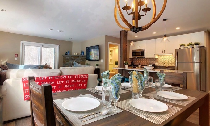 Killington Condo | Modern Killington Farmhouse Condo: Close to it all! 412