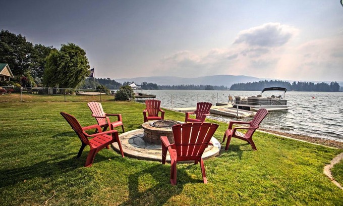 McKenna House | Modern Lake Lawrence Retreat with a Deck and Dock!