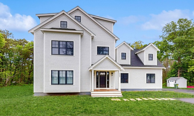 Mashpee House | Modern Luxe on the Cape | Sleek Design, Central Air, Serene Views