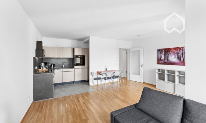 Zwenkau Apartment | Modern new-build apartment with balcony - living in Zwenkau