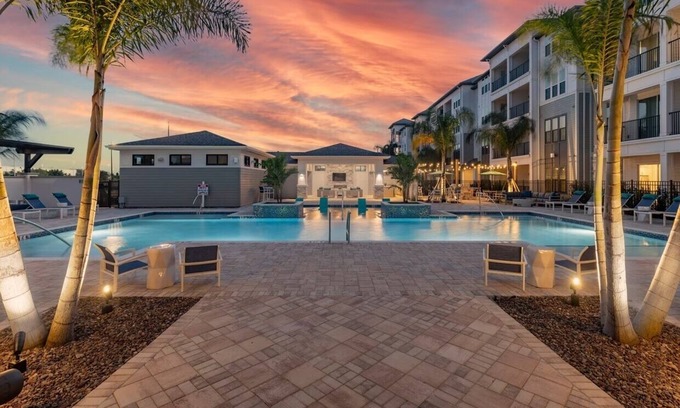 Florida Central Atlantic Coast Apartment | Modern Orlando Retreag Near MCO in Gated Community + Resort Amenities & Parking