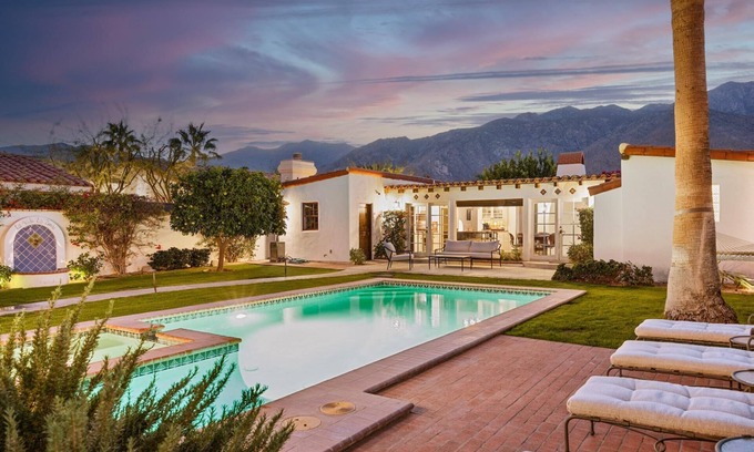 Araby Commons House | Modern Palm Springs Home with Pool and Hot Tub!