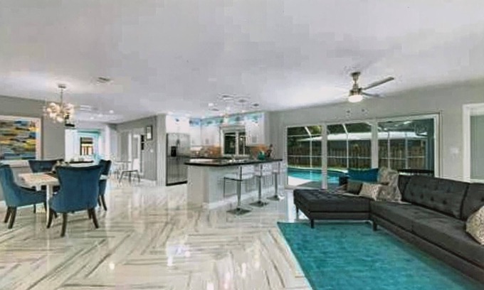 Lighthouse Point House | Modern Private Home with Heated Pool