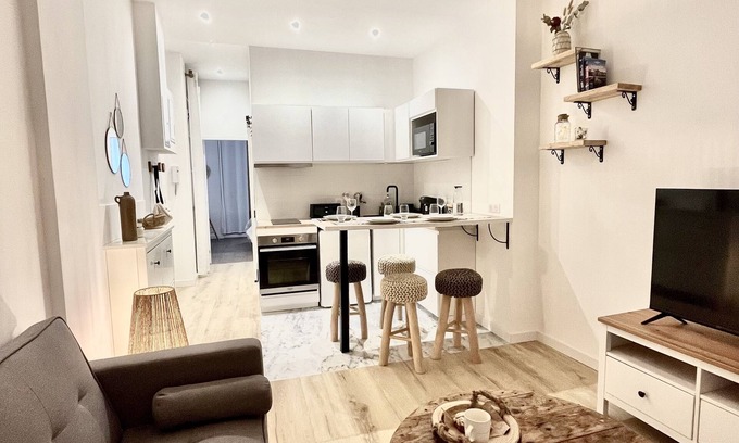 Riquier Apartment | Modern T2 near Riquier station - Mobility lease (1 month minimum)