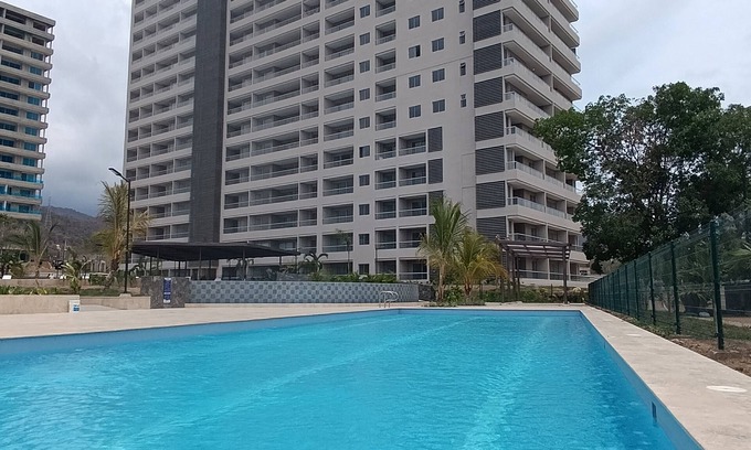 Comuna 3 Apartment | Modernity and Relaxation in front of the Sea Santa Marta, Beach, Swimming Pool and wonderful view