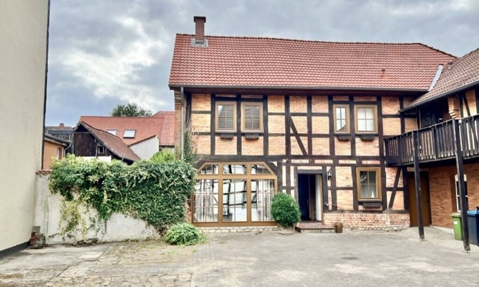 Wolfsburg House | Modernized half-timbered house for 12 guests