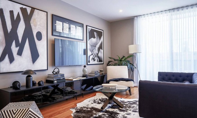Plympton Apartment | Monochrome Muse Stylish Retreat near CBD and Beach