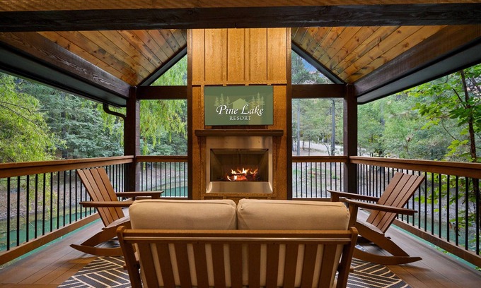 Broken Bow Cabin | Moonlight Vista - 1BR/1 Bunkroom – Wrap-Around Porch