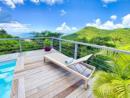 Cole Bay Villa | Moonstone, private room in Villa Casa Blue pool sea view