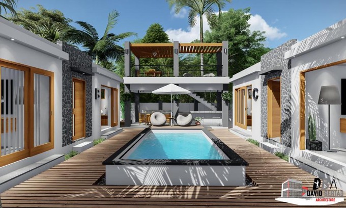 Curacao Apartment | Moringa Resort with Pool, open Air Shower & shared Bath sleeps 8