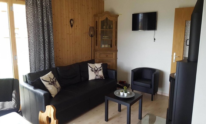 Salins Apartment | Mountain Escape with Fireplace