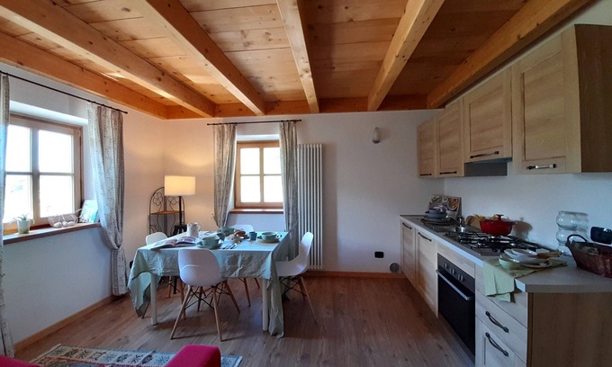 Sant'Orsola Terme Apartment | Mountain house in the Dolomites, Trentino.