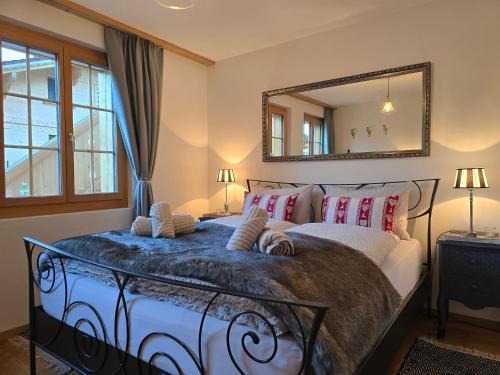 Oberwil im Simmental Apartment | Mountain Lodge *Nature *Queen Beds *Free parking