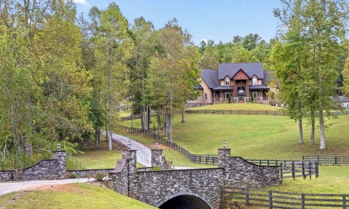 Morganton House | Mountain Mansion near Blue Ridge 25 acres & 14,400 SQFT