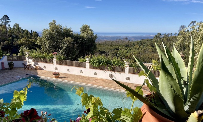 Monchique Villa | Mountain Retreat in Magical Setting with Heated Pool and Beautiful Garden