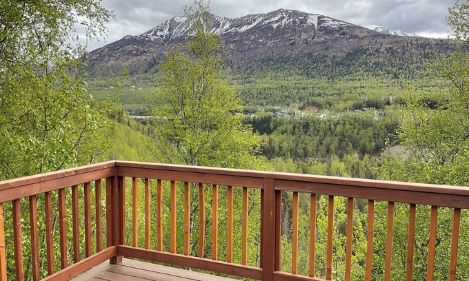 Eagle River House | Mountain View Retreat with 4 Patios, 4 Bedrooms, 2+ Baths, Indoor/Outdoor Living