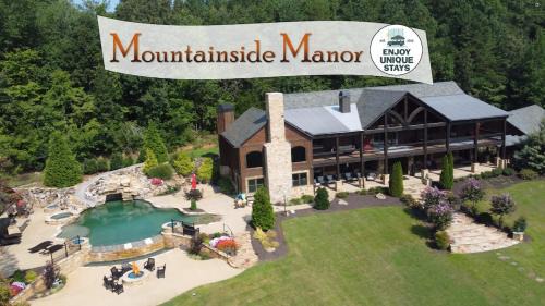 Tennga House | Mountainside Manor l Custom pool & movie theater