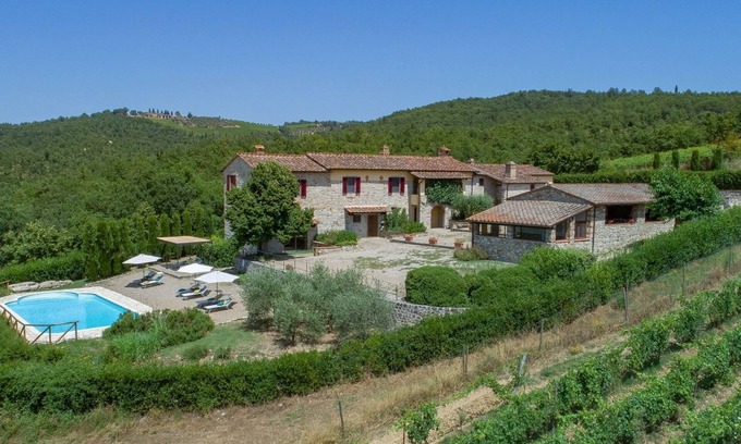 Gaiole in Chianti Villa | Mulinaccio di Badia, Gaiole in Chianti, Siena and Chianti