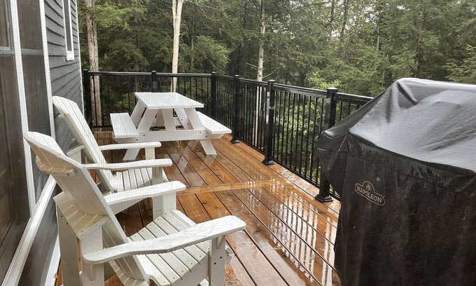 Seguin House | Muskoka Getaway! Snowmobile, ski and snowshoe trails in backyard. Fireplace wifi