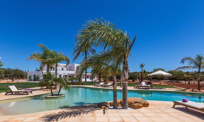 Es Canar Villa | My Rental Homes - Villa Violet with beautiful pool, gym room equipped