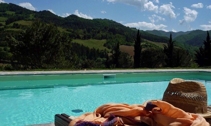 Tredozio Villa | My Rental Homes - Villa Beatrice with private pool in a very panoramic position