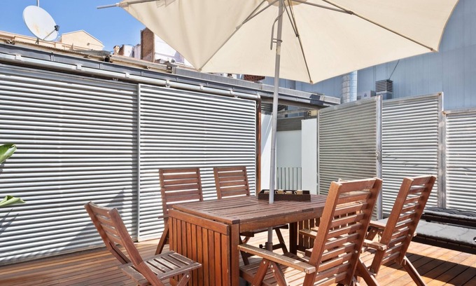 Sant Gervasi Apartment | My Space Barcelona 5 apartments for 20 people with terraces