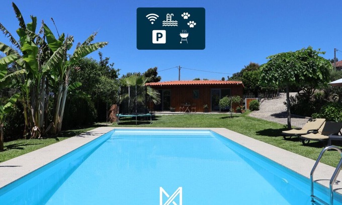 Pedraca House | MyStay - Casa do Alpendre con piscina