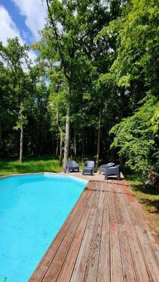 Gouvieux House | NALAN Godvicien, Spa, piscine chauffée, forêt, 14 pers
