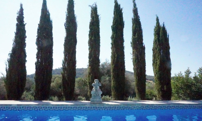 Petra House | Natural stone finca with dream views over the island