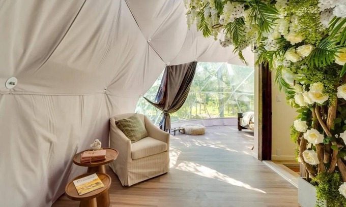 Monticello Cabin | Nature Lovers Geodome - Unique Escapes "Nature Lovers" Geodome Getaway!