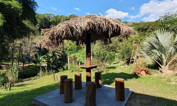 Aguas Mornas House | Nature's Enchantment Site in Águas Mornas SC