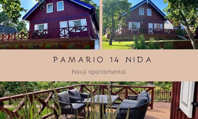 Nida Apartment | Nauji apartamentai! Pamario 14
