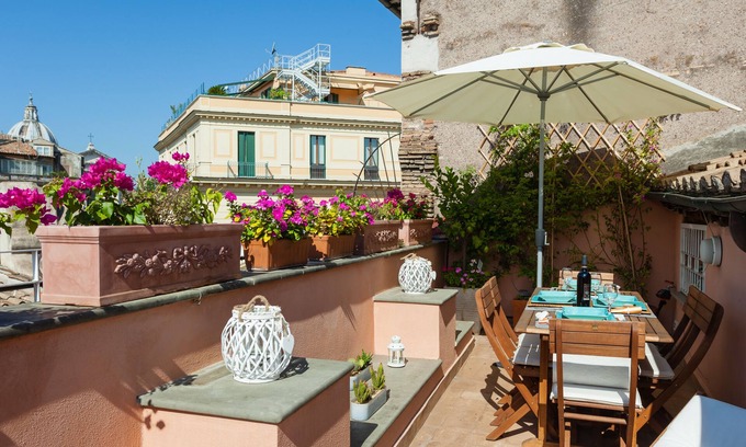 Rione V Ponte Apartment | NAVONA, CAMPO DE FIORI - Penthouse Terraced