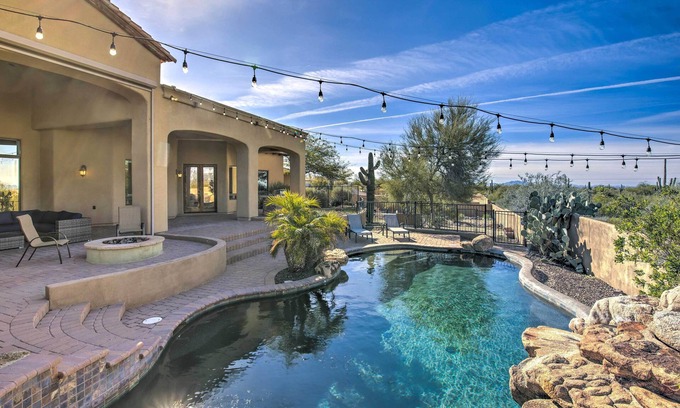 County Island Villa | Near Golfing: Mesa Villa w/Outdoor Oasis & Pool!