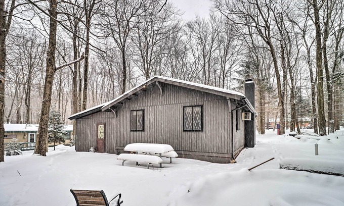 Locust Lake Village Cabin | Near Skiing: Pocono Lake Cabin w/Screened Patio