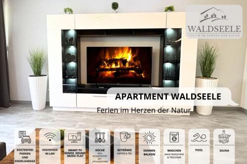 Schonach im Schwarzwald Apartment | NEU Exklusives Apartment Waldseele mit Indoor-Pool, Sauna, top Lage und Ausblick in die Natur, Hunde willkommen