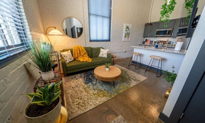 Buchanan Apartment | New 3 King Bedroom Apartment: Brewery| River| i81 |Downtown