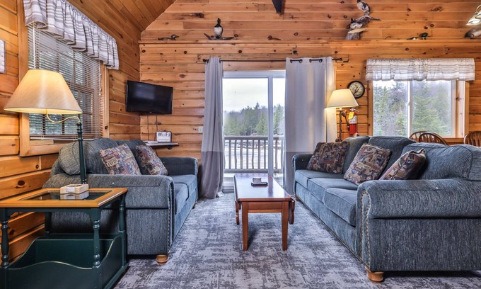 Watersmeet Cabin | NEW! Charming cabin on Cisco Chain of Lakes