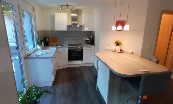 Ortenberg Apartment | New comfort apartment. Basement, good for excursions, Europapark, Strasbourg