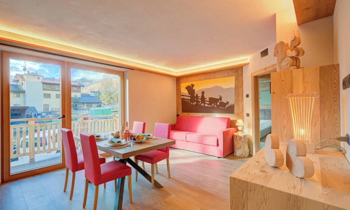 San Rocco Apartment | New Ginepro Ski 10 m, Livigno, Italy
