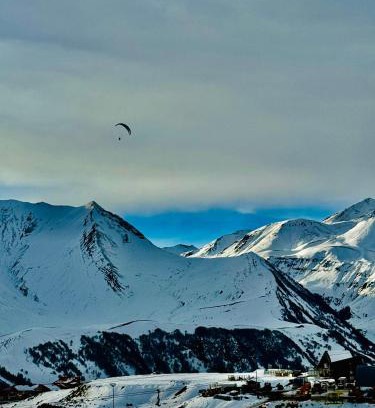 Kazbegi Apartment | New Gudauri Redco TWINS-Premium Mountain Apartment Close The Gondola lift