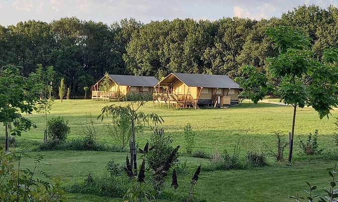 Saint-Cassien RV Rental | NEW Monpazier Glamping safari tent family site Experience the great outdoors