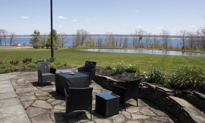 Town of Benton Ski Chalet | NEW Seneca Lake View Chalet with Pond