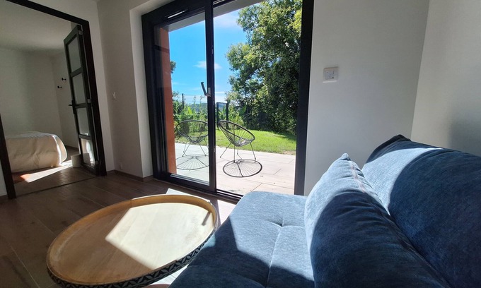 La Bridoire Apartment | New studio 2 steps from lac de aiguebelette