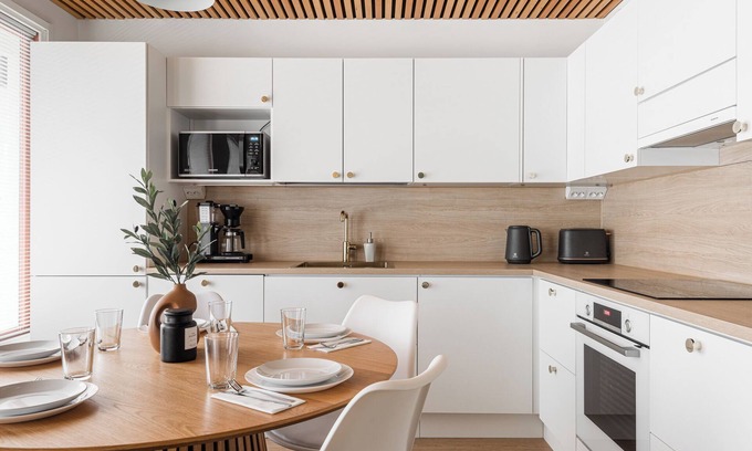 Tampere Apartment | New stylish 102m2 | 5 bedrooms | Free parking | Sauna |