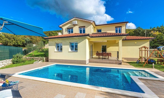 Brgod Villa | New villa, fully fenced, private garden, pool, 4 km from the beach
