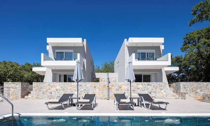 Armenoi Villa | [NEW] Wellness Villas with shared pool - Odysseus
