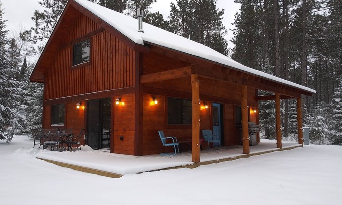 Hayward Cabin | Newly Built Trailside Chalet in The Brook - direct access to CAMBA/Birkie Trails
