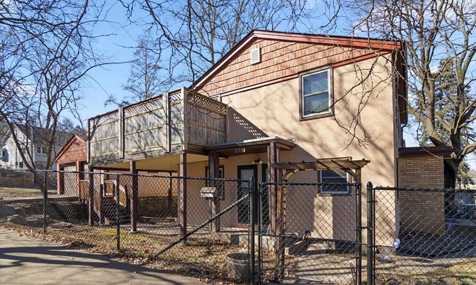 West Side House | Newly furnished home with spacious outdoor deck
