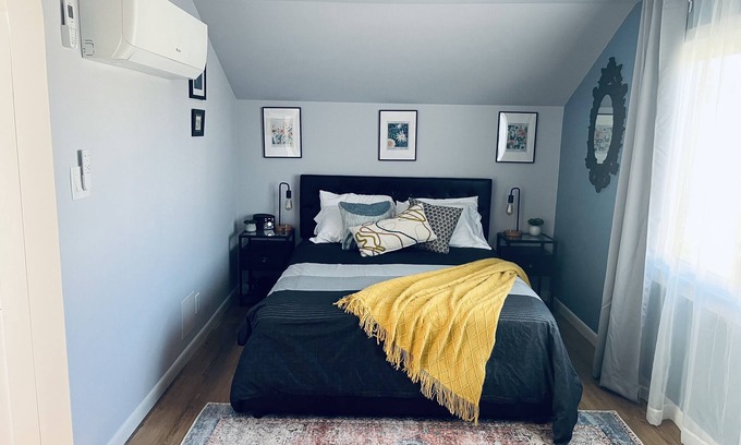San Bruno Apartment | Newly Renovated Modern Stylish Studio with Private Entrance